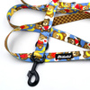 Dog Leash Teddy Bear Psiakrew snap hook black 8cm