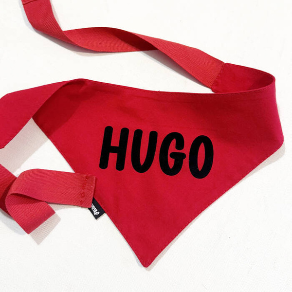 Psiakrew Bandana mit dem Namen des Hundes