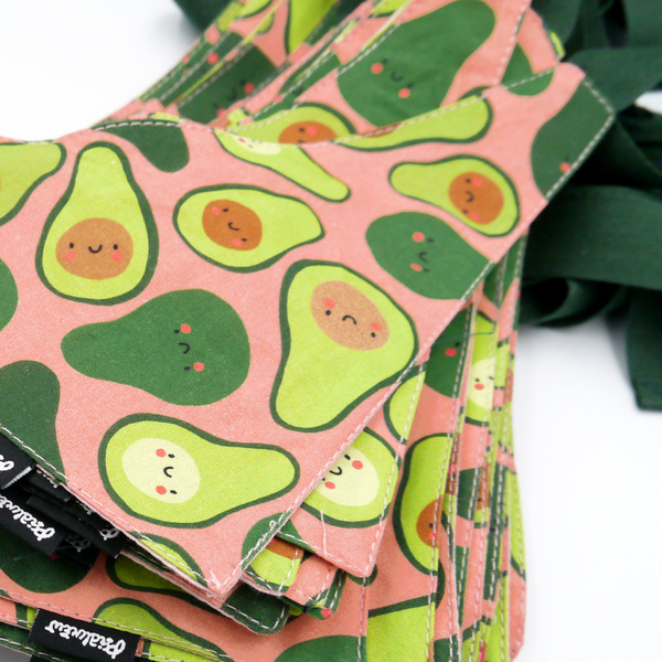 Dog Bandana Guacamole Time Psiakrew handkerchief style to tie around your pet’s neck