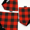 Dog Bandana Lumberjack Psiakrew handkerchief style to tie around your pet’s neck
