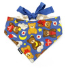 Dog Bandana Teddy Bear Psiakrew handkerchief style to tie around your pet’s neck