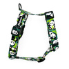 Dog Harness Guard Bamboo Panda by Psiakrew – 2.5 cm, Black Hardware