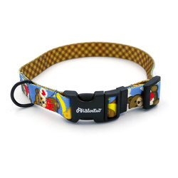 Dog Collar Teddy Bear Psiakrew, 2 cm 0.78"  wide, for smaller dogs