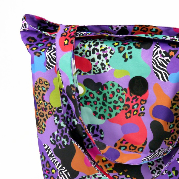 Large Shoulder Bag Crazy Leopard Psiakrew