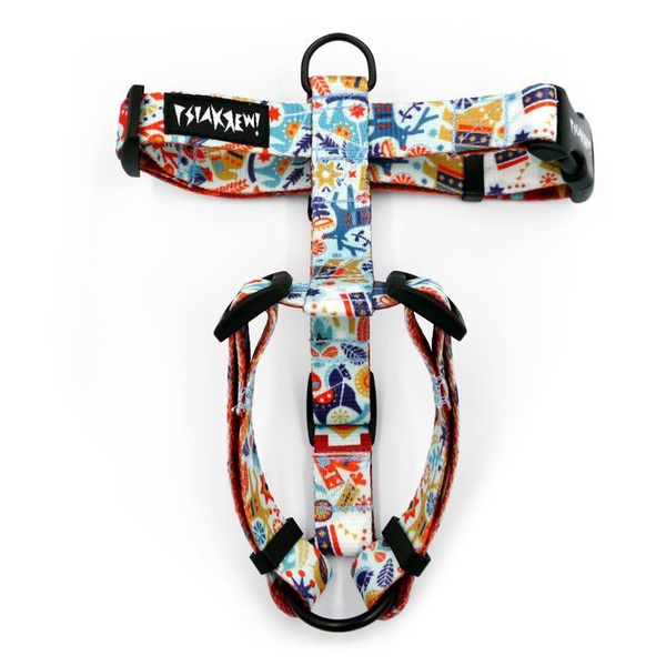 Harness for Dog, Model Winter Folk Guard Harness Small Harness for small dogs, puppies, black extras