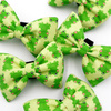 Dog Bow Tie Cat Pet- Green Frogs, Psiakrew