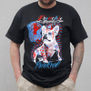 T-shirt Frenchie Dandy French Bulldog, men's t-shirt Psiakrew