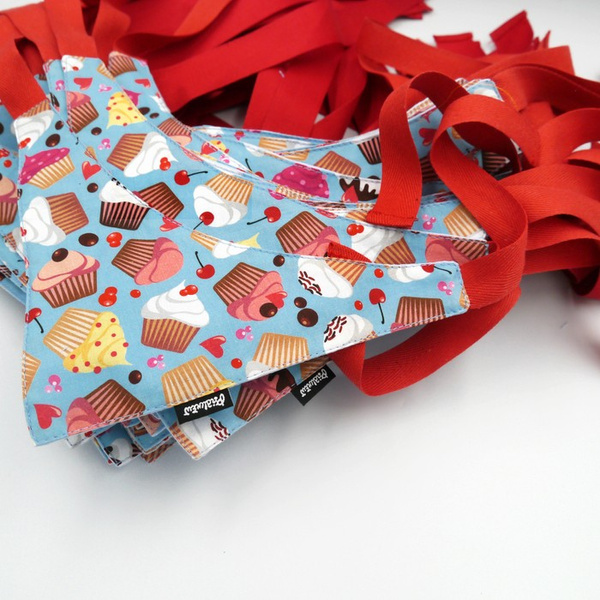 Hot Sweetness Psiakrew Bandana, gebundenes Taschentuch, Baumwollschal