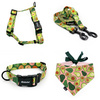 ACCESSORY KIT. Big dog. Guacamole Time Psiakrew Series; Collar, Harness, Leash, Bandana