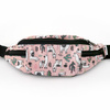 Fanny Pack Hip Bag, Bum Bag Psiakrew, Pink Llama Alpaca