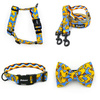 Dog Leash Ducky Duck width 2.5 cm, 1"  wide, snap hook black 6cm