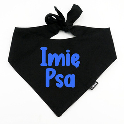 Psiakrew Bandana mit dem Namen des Hundes