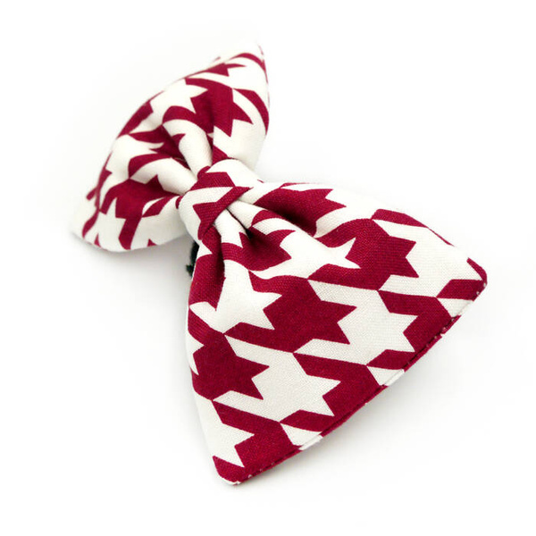 Coco checkered bow tie for a dog, elegant classic bow Psiakrew