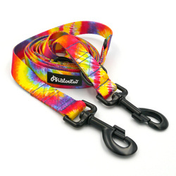 Dog Leash Tie Dye snap hook black 8cm