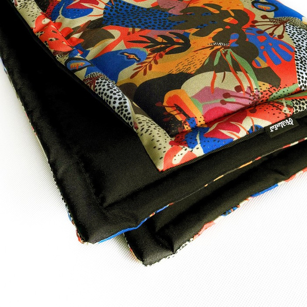 Waterproof Mat for the dog, puppy, cat, Colorful Thicket Psiakrew Design