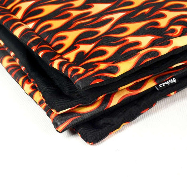 Waterproof Mat for the dog, puppy, cat, Dog On Fire , Psiakrew Design