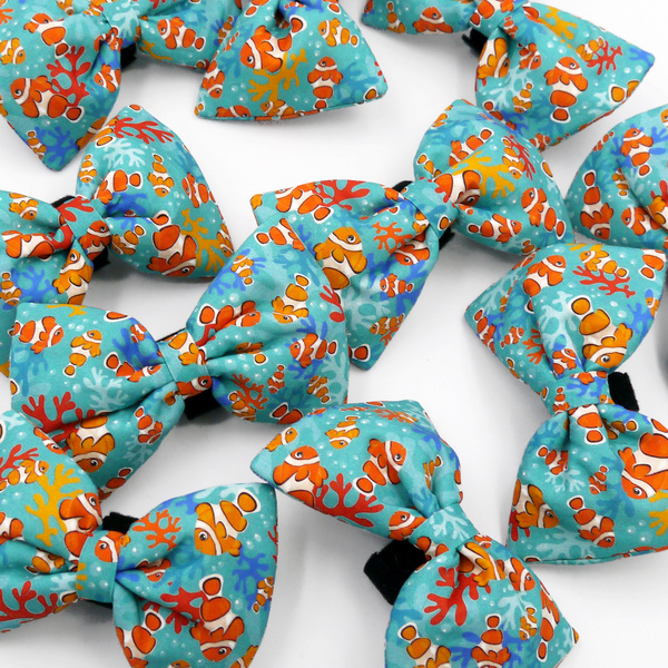 Psiakrew Dog Bow Tie Blue Lagoon, elegant classic bow