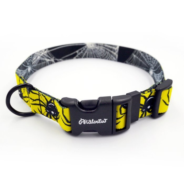 Dog Collar Psiakrew Black Widow 2.5 cm wide, black extras