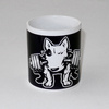 Kubek Pies z bulterierem Fitness Bull Terrier