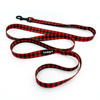 Dog Leash Lumberjack width 2 cm 0.78 ", black extras