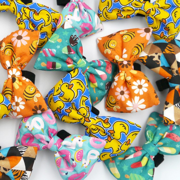 Dog Bow Tie Ice Ice Baby Pet Bow Tie, Bowtie, Collar Attachment