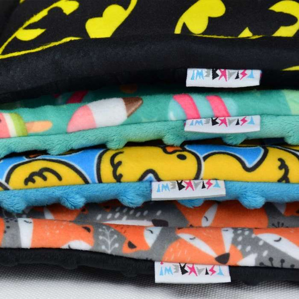 Premium Mat Plaid Blanket for the dog Ducky Duck Psiakrew Design