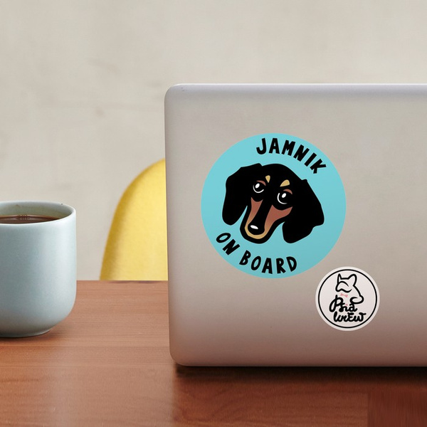 Dachshund Dog Sticker for Car Bumper Auto Moto Car Body Rear Window