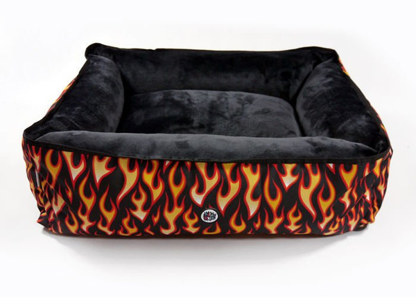 Bed for dog, Bedding for pets, Dog On Fire, Psiakrew Design