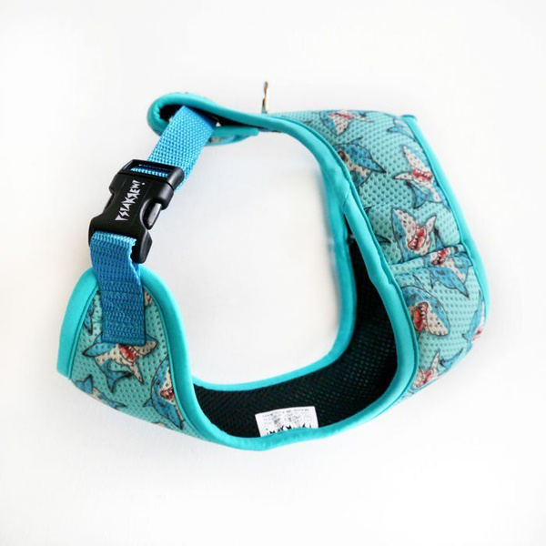 Dog Harness Sharks, Always Feeling Cool, Super Soft Psiakrew