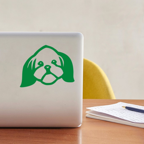 Shih Tzu Psiakrew Hunde-Autoaufkleber für leichte Karosserien