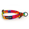 Half-choke collar Kaleidoscope Psiakrew, 2.5 cm wide, medium and big dogs, black extras