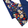 Dog Bandana Día de los Muertos handkerchief style to tie around your pet’s neck