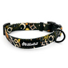 Dog Collar Psiakrew Zodiak 2.5 cm wide, black extras