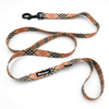 Dog Leash Dogberry Psiakrew width 2.5 cm, 1"  wide, big black snap hook 8 cm