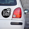 Dog Mom Psiakrew Bumper Rear Window Vehicle Car Sticker Black