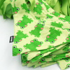 Dog Bandana Green Frogs Psiakrew handkerchief style to tie around your pet’s neck