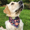 Premium Dog Bandana Autumn handkerchief style to tie around your pet’s neck