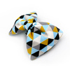 Dog Bow Tie Tito, Geometric Pattern, Pet Bow Tie, Bowtie, Collar Attachment
