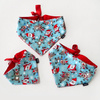 Premium Dog Bandana Santa b-boy handkerchief style to tie around your pet’s neck