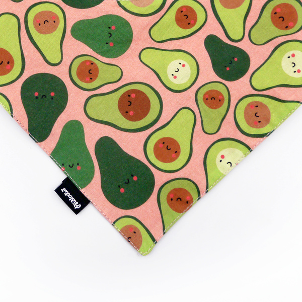 Guacamole Time Psiakrew Bandana, gebundenes Taschentuch, Baumwollschal