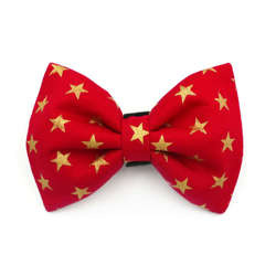 Christmas Dog Bow Tie Goldi, Pet Bow Tie, Bowtie, Collar Attachment