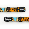 Dog Collar Psiakrew Wild Animals 2.5 cm, 1"  wide, black extras