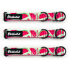 Half-choke collar Watermelon, 2 cm wide, for small dogs, black extras