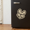 French Bulldog Psiakrew dog car sticker for dark car bodies