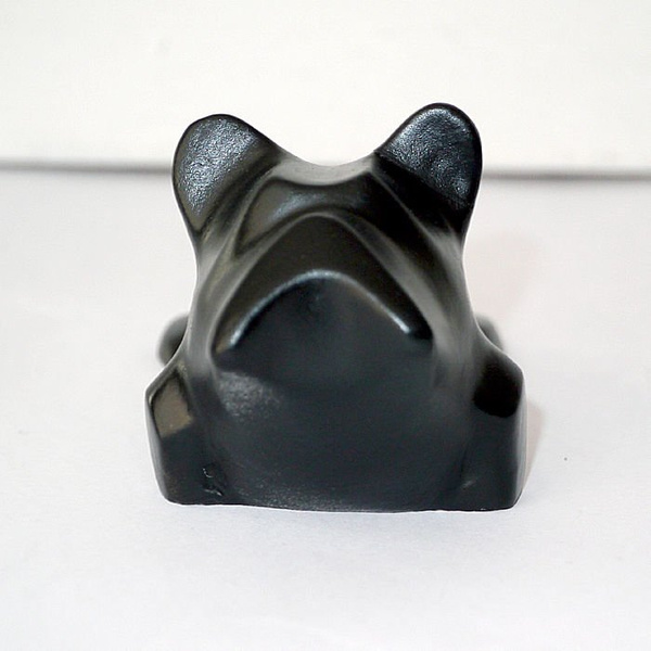 Sculpture French Bulldog Black Yoga