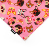 Dog Bandana Look in LovePsiakrew handkerchief style to tie around your pet’s neck