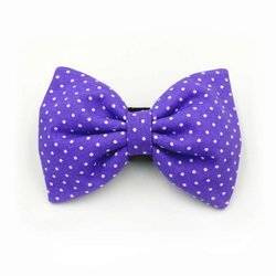 Dog Bow Tie Violet, Pet Bow Tie, Bowtie, Collar Attachment