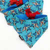 Premium Dog Bandana Sharks handkerchief style to tie around your pet’s neck