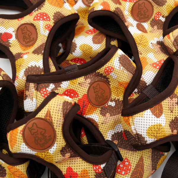 Szelki dla- Psa Jeż Marzyciel bezuciskowe Wygodne Ultramiękkie Psiakrew