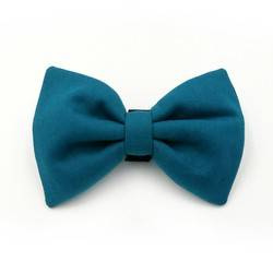 Green Petrole Dog Bow Tie, Pet Bow Tie, Bowtie, Collar Attachment